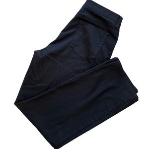 Jones New York Black Stretch Career Pants  12 Straight Leg Office Work Trousers